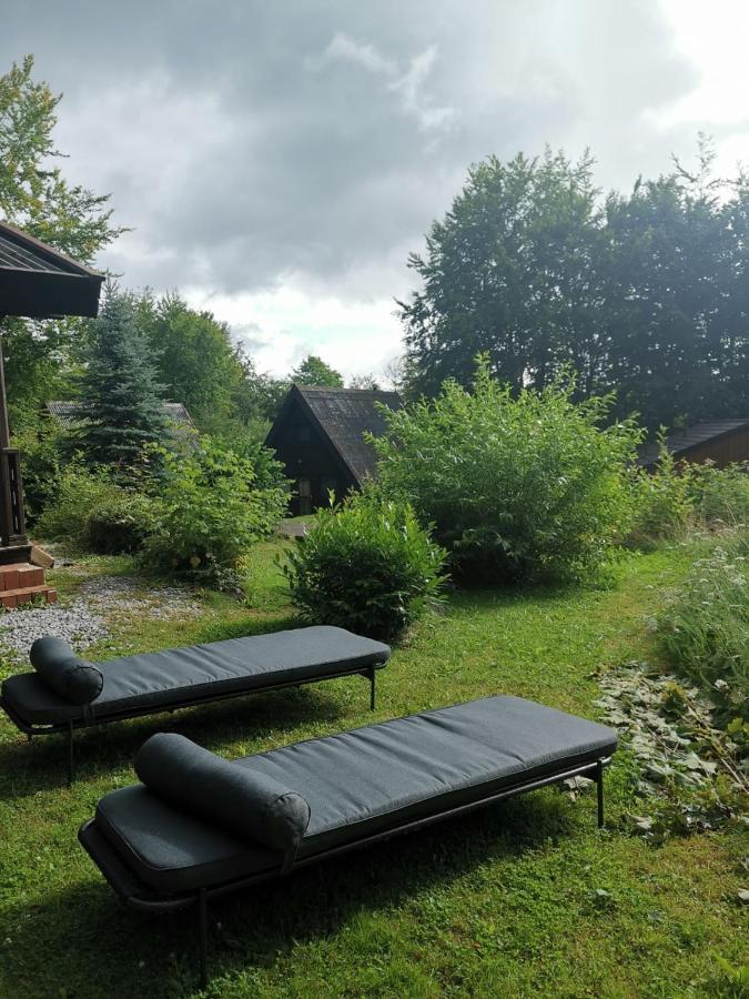 Blockhaus Am Twistesee Mit 3 Schlafzimmern Bad Arolsen Luaran gambar
